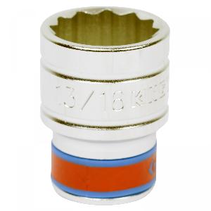 Головка KING TONY торцевая стандартная двенадцатигранная 1/2", 13/16", дюймовая