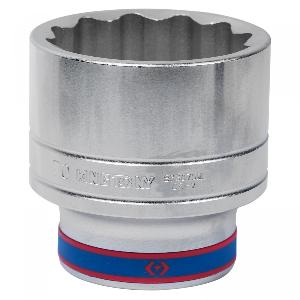 Головка торцевая стандартная двенадцатигранная 1", 70 мм KING TONY 833070M