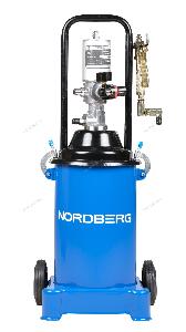 Установка Nordberg пневматическая NO5012 для раздачи густой смазки, 12л.