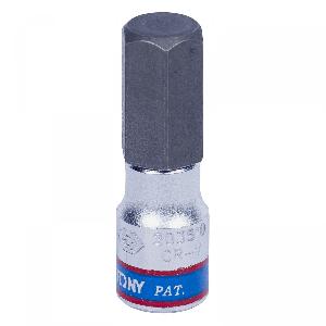 Насадка KING TONY (бита) торцевая 1/4", HEX, 10 мм, L = 37 мм