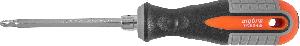 Отвертка Ombra стержневая двусторонняя ROUND GRIP, РН2,SL6x100 мм