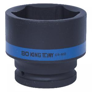 Головка торцевая ударная шестигранная 1", 80 мм KING TONY 853580M