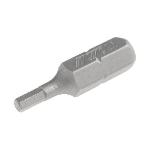 Бита HEX H2.5х25мм 1/4" S2 JTC