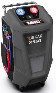 Установка Decar X550 автоматическая для заправки кондиц. R134A. Принтер, заправка масла- по весу ИГН