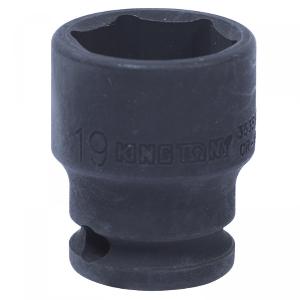 Головка KING TONY торцевая ударная шестигранная 3/8", 19 мм