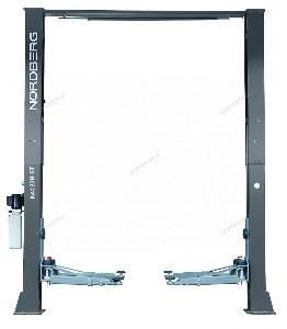 Подъемник Nordberg 2х стоечный 5т с верхней синхронизацией (серый) 380V СНЯТ