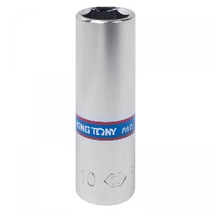 Головка KING TONY торцевая глубокая шестигранная 1/4", 10 ММ