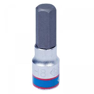 Насадка KING TONY (бита) торцевая 1/4", HEX, 8 мм, L = 37 мм