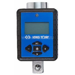 Динамометрический KING TONY адаптер серии "DIGITAL", 3/8", 27-135 Нм, кейс