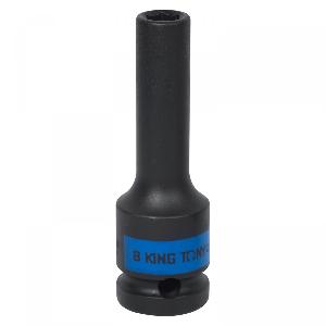 Головка KING TONY торцевая ударная глубокая шестигранная 1/2", 8 мм