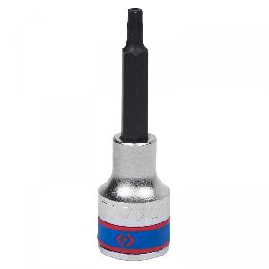 Насадка KING TONY (бита) торцевая 1/2", TORX, T27, L = 80 мм, с отверстием
