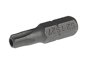 Бита JTC TORX TS27Hх25мм 1/4" 5-ти гранная с отверстием
