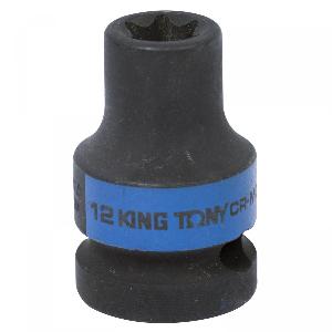 Головка KING TONY торцевая ударная TORX Е-стандарт 1/2", E12, L = 38 мм
