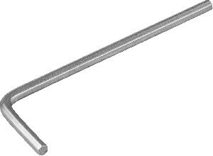 HKS25 Ключ торцевой шестигранный короткий, H2.5