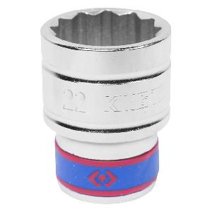 Головка KING TONY торцевая стандартная двенадцатигранная 1/2", 22 мм