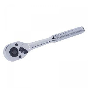 Трещотка 3/8", 200 мм, 32 зубца, флажковая с кнопкой KING TONY 3761-08F