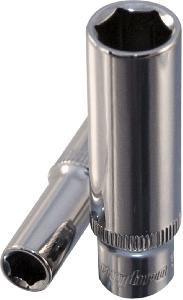 Головка Ombra торцевая глубокая 1/4"DR, 13 мм