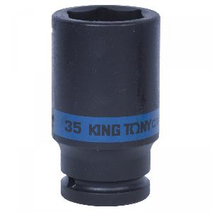 Головка KING TONY торцевая ударная глубокая шестигранная 3/4", 35 мм