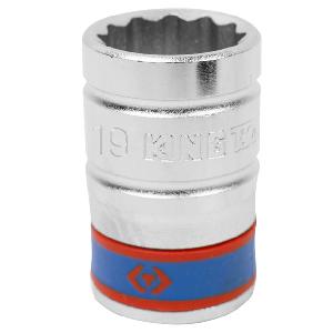 Головка KING TONY торцевая стандартная двенадцатигранная 1/2", 19 мм