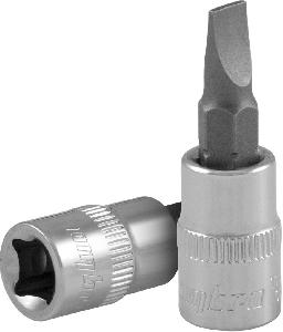 Насадка Ombra торцевая 1/4"DR с вставкой-битой шлицевой, SL5.5