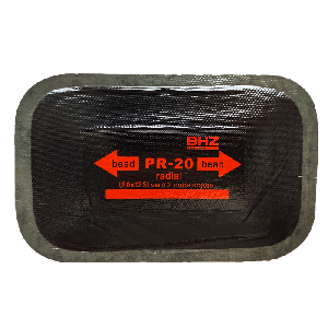Пластырь BHZ Professional PR-20 80х125 мм, 2 слоя корда. 5 штук в упаковке