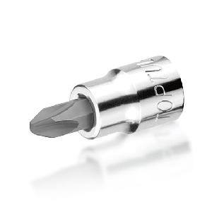 Головка TOPTUL торцевая с вставкой 3/8" PH2 L=48 мм