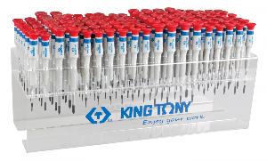 Стенд KING TONY с прецизионными отвертками, серии 1431 1432 1433 114 предметов