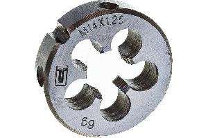 Плашка М14 х 1,25 мм, Сибртех