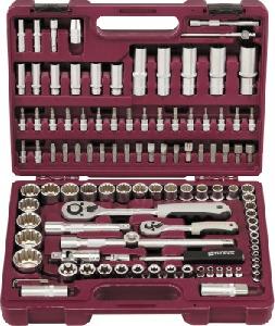 UTS0108MP Набор инструмента универсальный 1/4", 1/2"DR с головками торцевыми MultiProf, 108 предмето