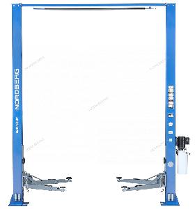 Подъемник Nordberg 2х стоечный 4т с верхней синхронизацией, H=4,0 м (синий) 380V