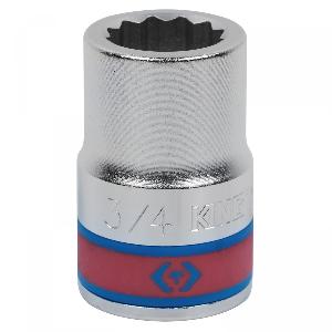 Головка торцевая стандартная двенадцатигранная 3/4", 3/4", дюймовая KING TONY 633024S