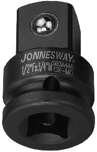 Переходник Jonnesway для ударного инструмента 1/2"DR(F)*3/4"DR(M)