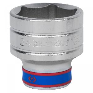 Головка KING TONY торцевая стандартная шестигранная 1/2", 34 мм
