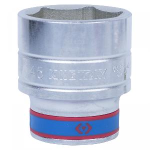 Головка торцевая стандартная шестигранная 3/4", 45 мм KING TONY 633545M