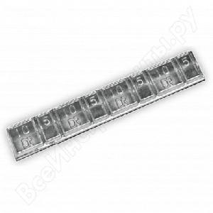 Груз самоклеющийся 19 мм. 60 гр. 4x5g-4x10g (50 шт. в упаковке)