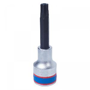 Насадка (бита) торцевая 1/2", TORX, T45, L = 80 мм, с отверстием KING TONY 403745
