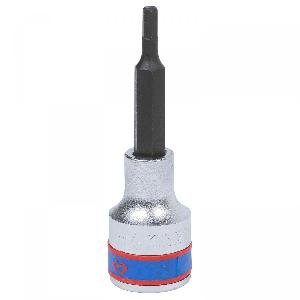 Насадка (бита) торцевая 1/2", HEX, 4 мм, L = 80 мм KING TONY 403504