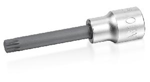 Головка TOPTUL торцевая с вставкой Spline 1/2" M14 L=100 мм