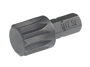 Бита SPLINE M12х25мм 1/4" JTC