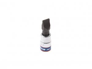 Насадка KING TONY (бита) торцевая 1/4", Slotted, 8,0х1,2 мм, L = 37 мм